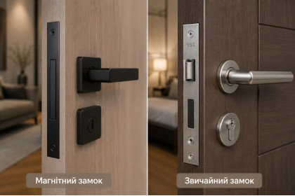 Магнитный замок или обычный: какой замок лучше для межкомнатных дверей?