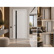 Двері OPAL White Matte Modern Interior SL-GD