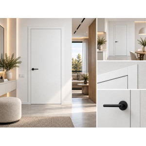 Двері SOFT white matte soft minimal SL-GD