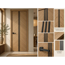 Двері PHANTOME Oak Veneer Japandi TR-VN