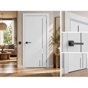 Двері TIMBER-2LEVEL White Japandi ST-KV